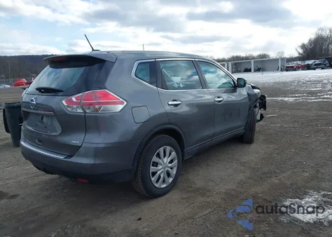 2015 Nissan Rogue S из США, поврежденный, VIN KNMAT2MV5FP538531